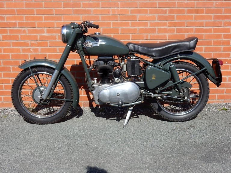 Royal Enfield Model G 350cc 1957 Matching Numbers. V5C & Buff Logbook - 209 XVY