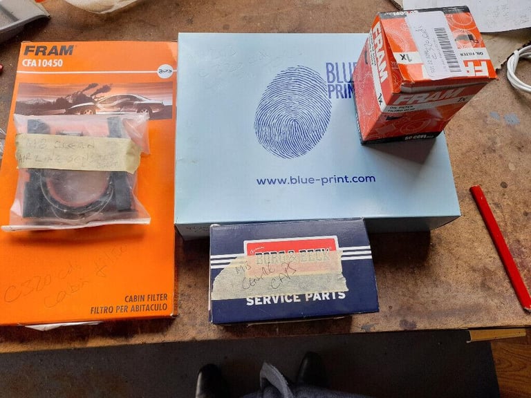 Mercedes C320cdi V6 W203 service parts