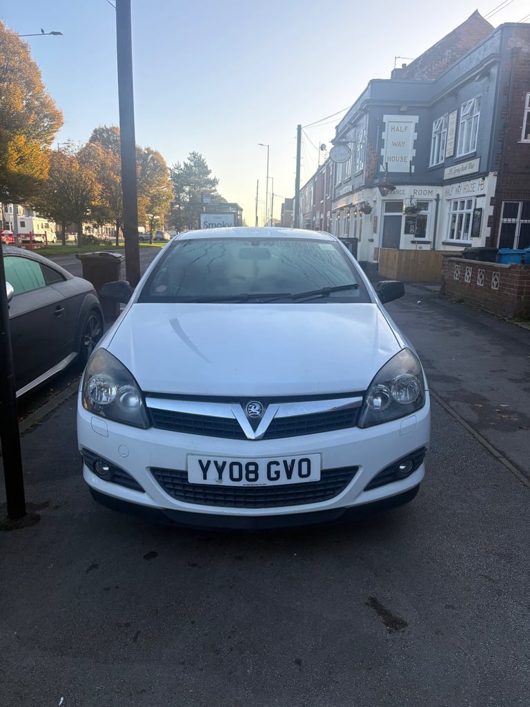 Cheap Vauxhall, ASTRA, Hatchback, 2008, Manual, 1364 (cc),3 doors for sale in Kingston upon Hull, East Riding of Yorkshire