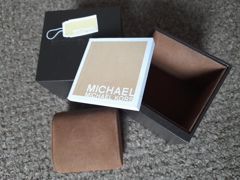 Michael Kors watch brown box