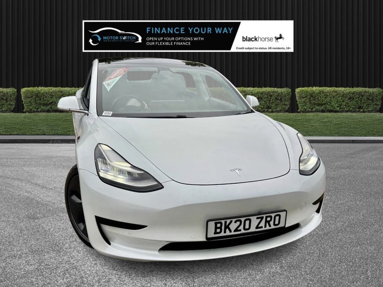2020 Tesla Model 3 Standard Range Plus Saloon 4dr Electric Auto RWD (241 bhp) Saloon ELECTRIC Aut...