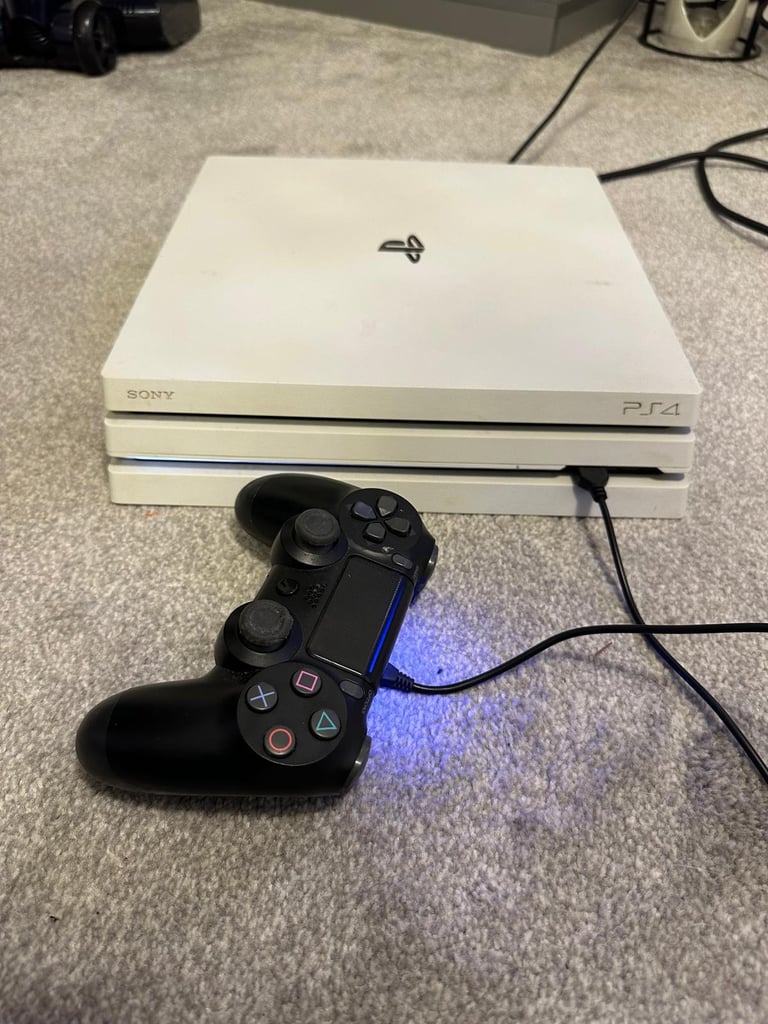 Sony PS4 Pro 1TB White - With Extra Games.