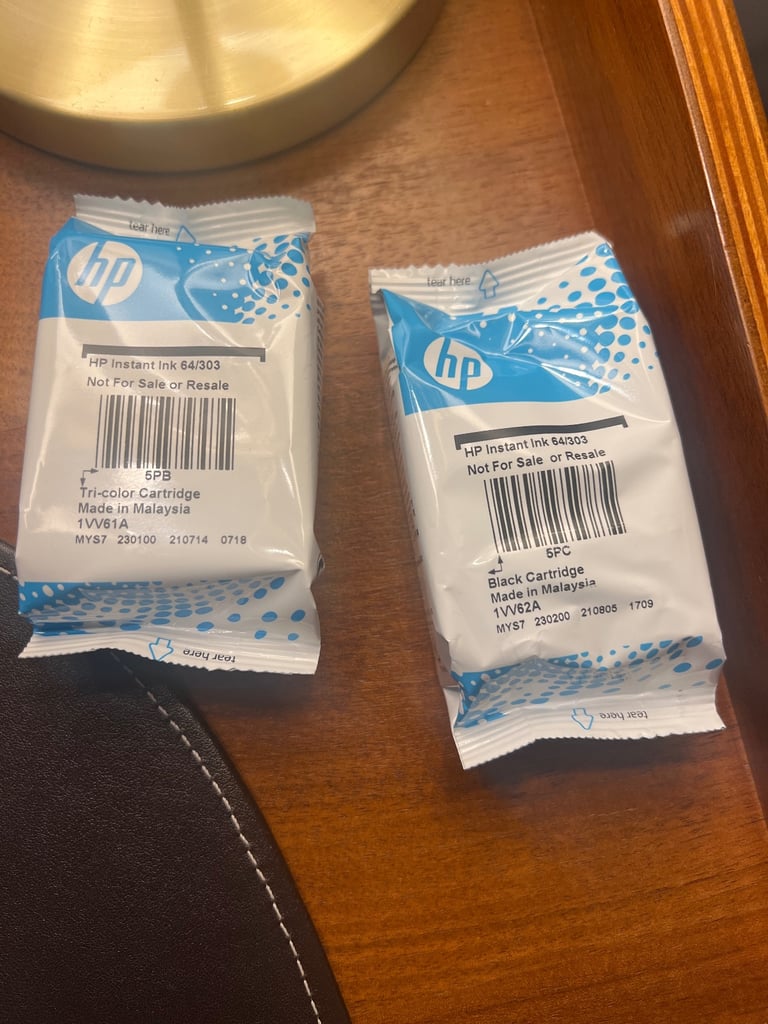 image for HP 303 black + tricolor cartridges (new)