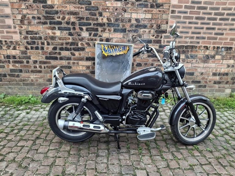 Lexmoto Michigan 125, custom cruiser, 2016, mint condition
