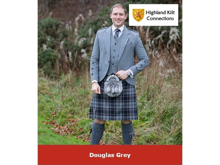 Modern Kilt Outfits Ex-Hire Kilts, Jackets, Waistcoats, Brogues | Highland Kilt Connections