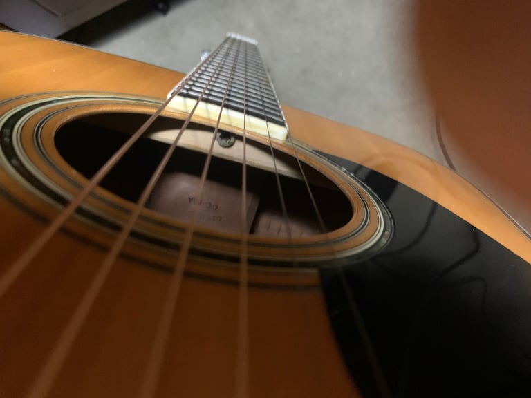 Yamaki YW-30 vintage acoustic guitar (made in Japan, late 70s)