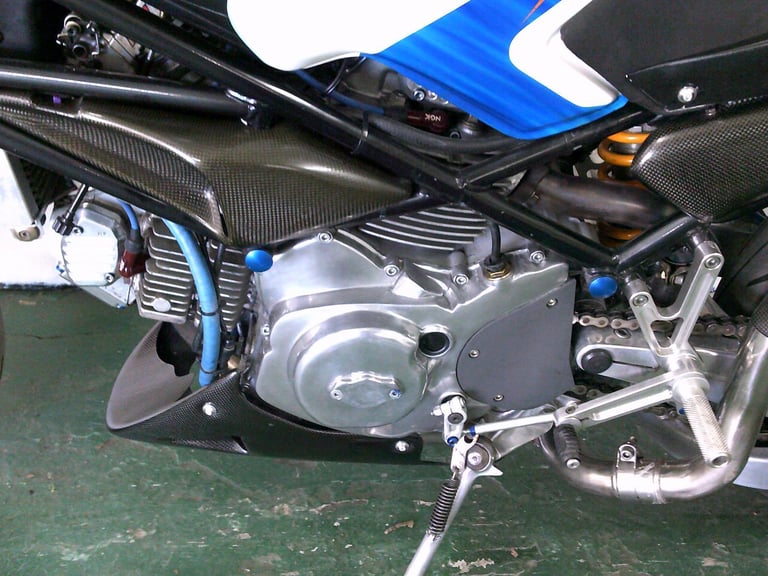 1997 R-reg Ducati 600 Monster streetfighter in multi colours