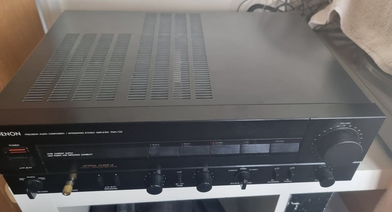 DENON PMA-720 Class A Amplifier Classic 80w per channel.