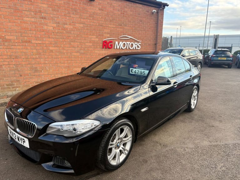 image for  BMW 5 Series 520d M Sport Black 4dr Saloon Diesel