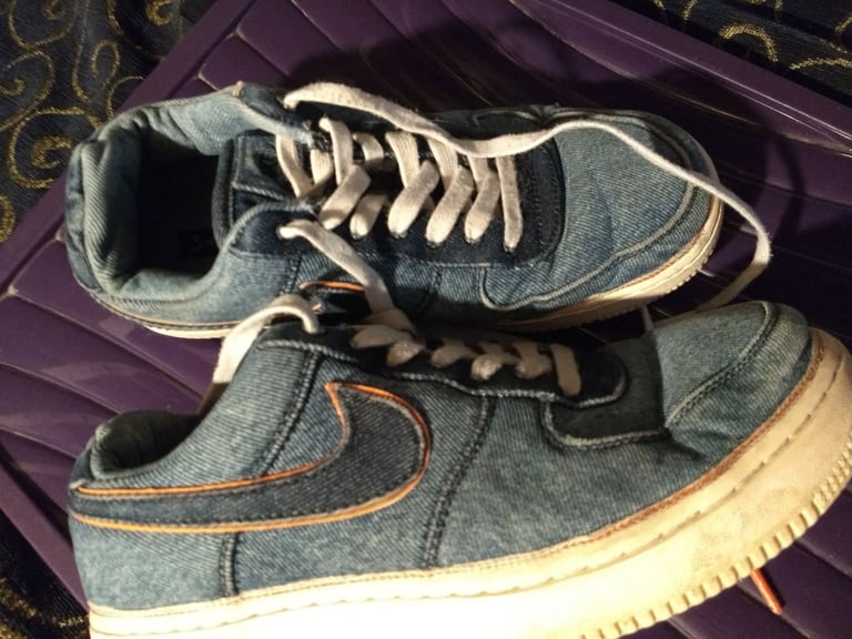 image for Nike air denim trainers size 7