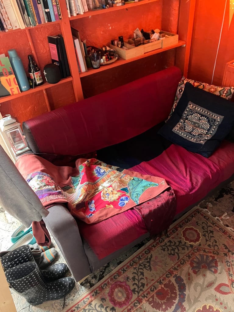 image for Grey/Taupe sofa bed