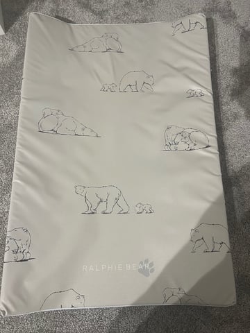Baby Changing mat Ralphie Bear in Great Barr, West Midlands