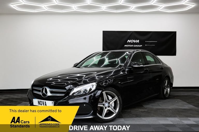 2015 Mercedes-Benz C Class 2.1 C220 BlueTEC AMG Line Saloon 4dr Diesel Manual Euro 6 (s/s) (170 p...
