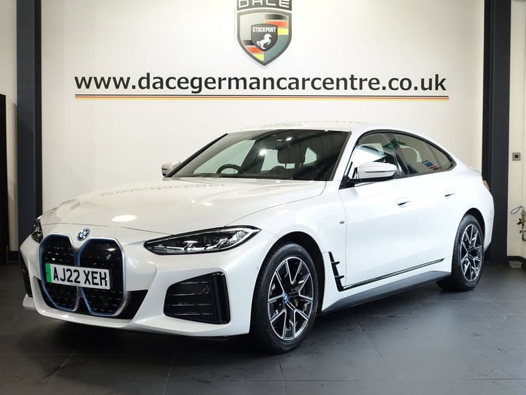 2022 BMW i4 40 83.9kWh M Sport Gran Coupe 5dr Electric Auto eDrive (340 ps) Hatchback ELECTRIC Au...