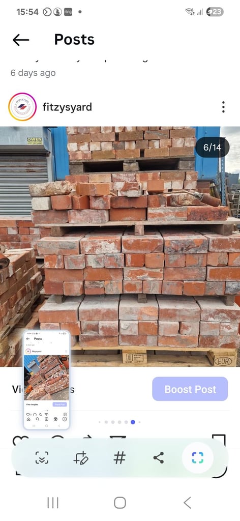 Reclaimed Bricks from £1 per Brick 