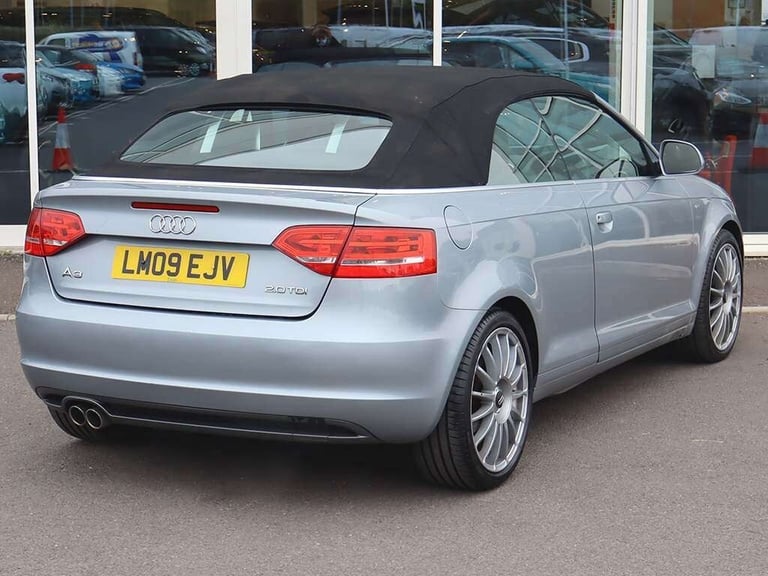 2009 Audi A3 2.0 TDI S Line 2dr S Tronic CONVERTIBLE Diesel Automatic