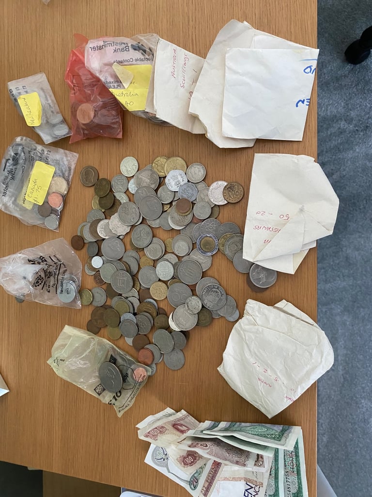 image for Selection of foreign coins