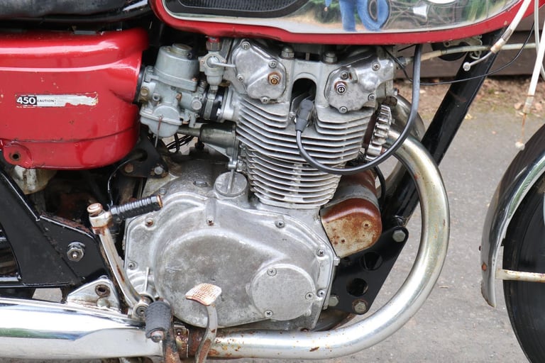 Honda CB450 CB 450 Blackbomber 1966 Restoration Project US Import.