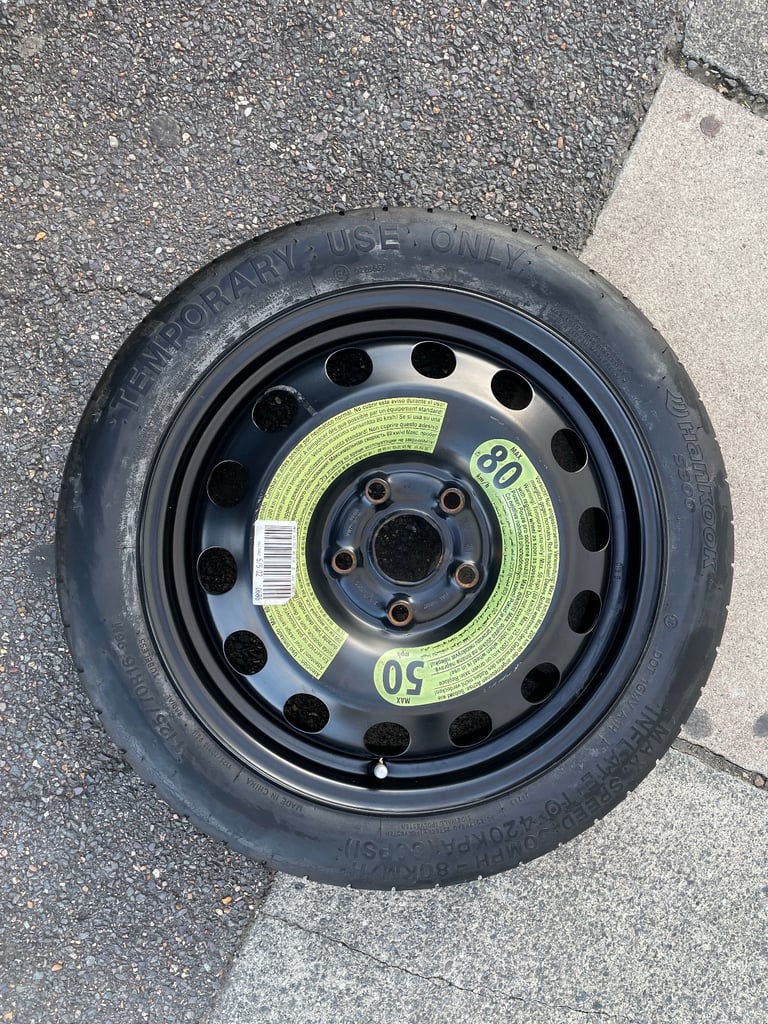 image for 5 stud Space saver spare wheel T125/70/R16 - excellent condition
