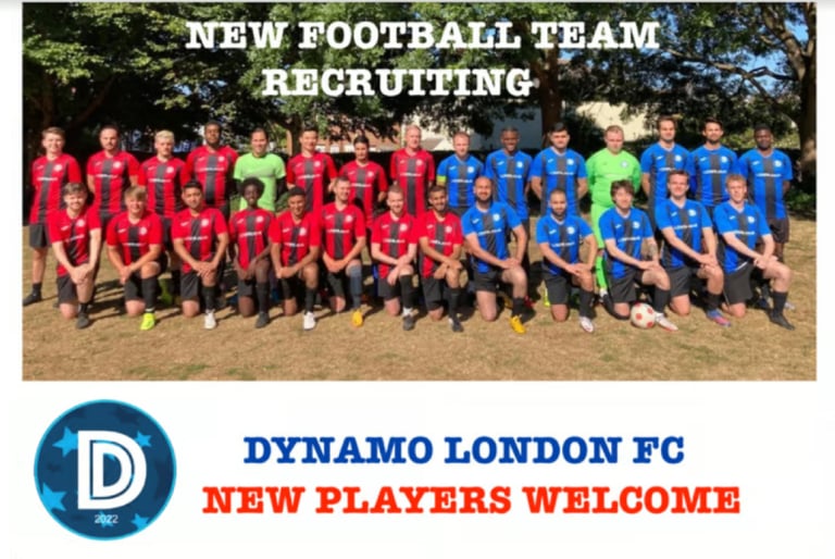 Men's 11 A Side Football club Looking For New Players in London