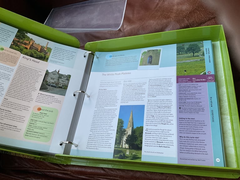365 maps pub walks and cycle rides in Britain AA great unused condition £10