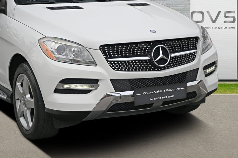 LEFT HAND DRIVE MERCEDES-BENZ ML350 SE LINE 3.5 V6 PETROL 2014 [63] WHITE LHD