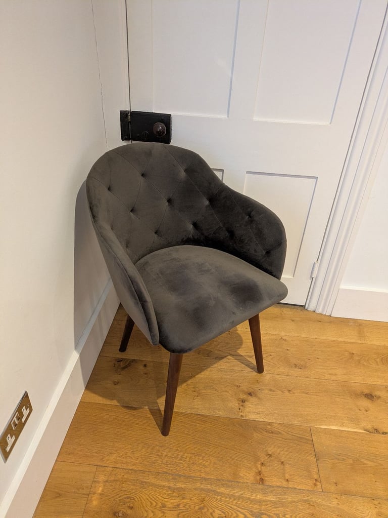 Pair of Velvet Dining Chairs