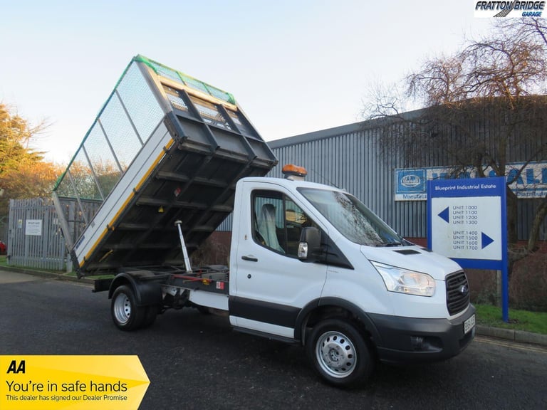 FORD TRANSIT Tipper 3.5t Cage Truck New Engine, Turbo, Clutch, MOT White  Manual | in Portsmouth, Hampshire | Gumtree