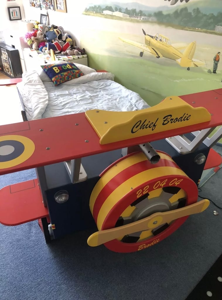  Children’s Airplane Bed themed bed plane bed 