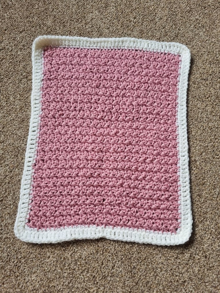 Hand-made Baby Doll's Crochet Blankets  £2.00 each. 