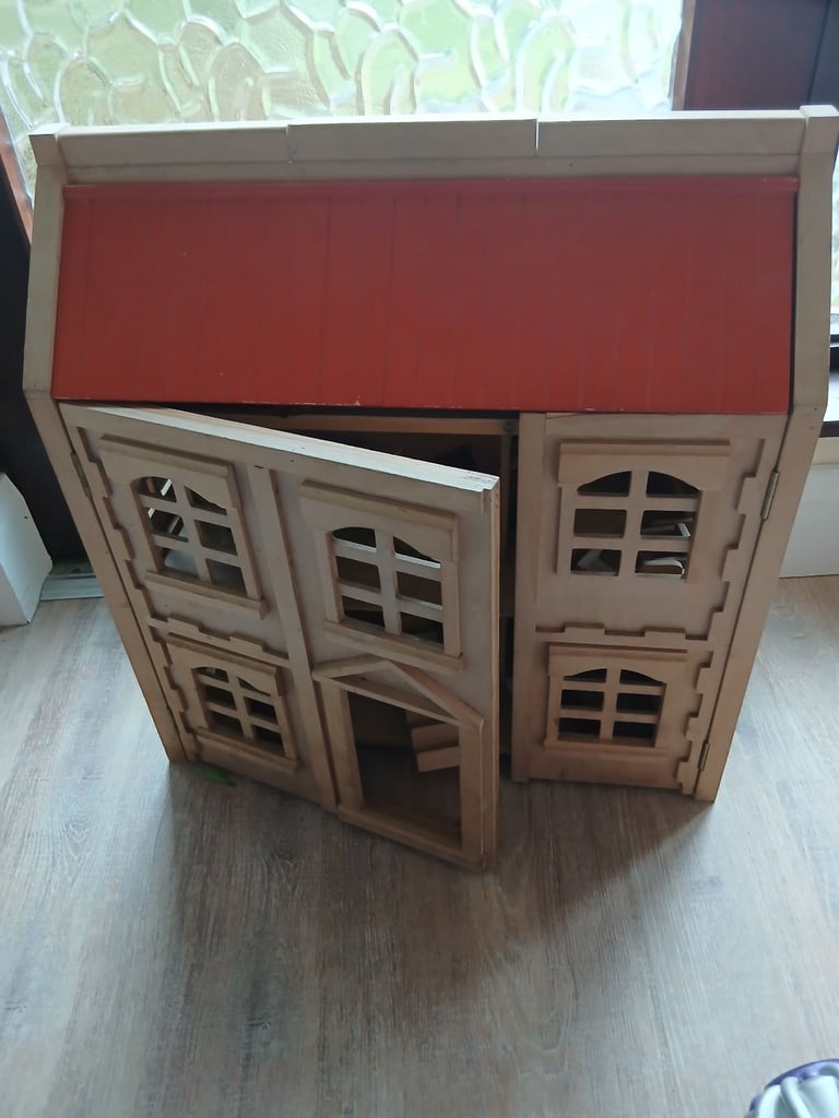 Wooden dolls house 
