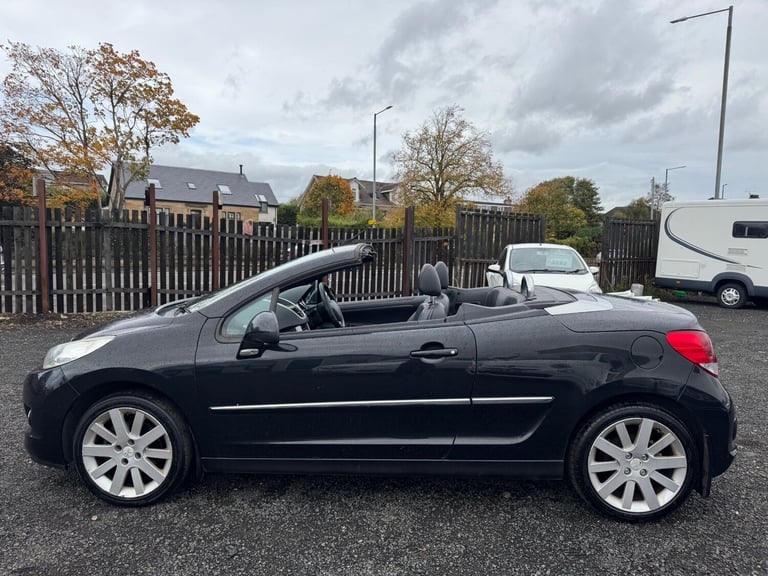 2012 Peugeot 207 1.6 VTi Allure 2dr CONVERTIBLE Petrol Manual