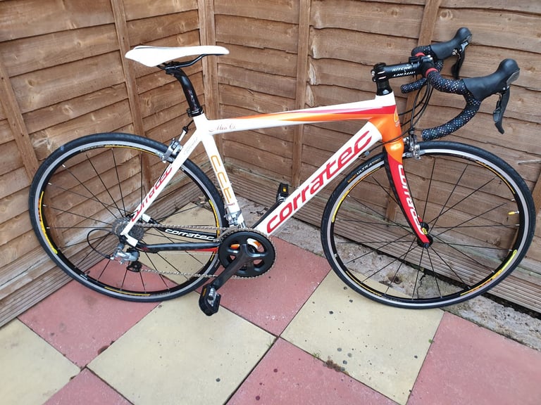 image for Corratec CCT Carbon Road Bike 52cm. Shimano Ultegra Mavic Wheels. 