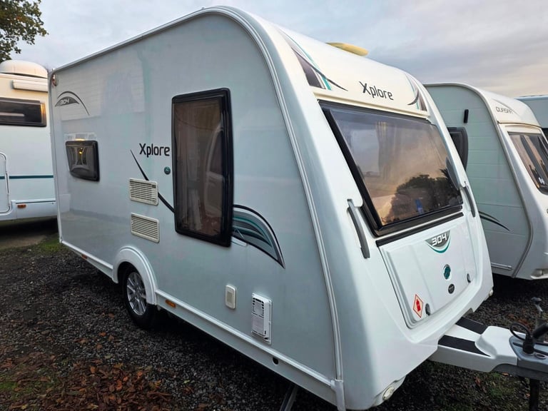 Elddis Xplore 304 2016 Lightweight & Compact 4 Berth Touring Caravan