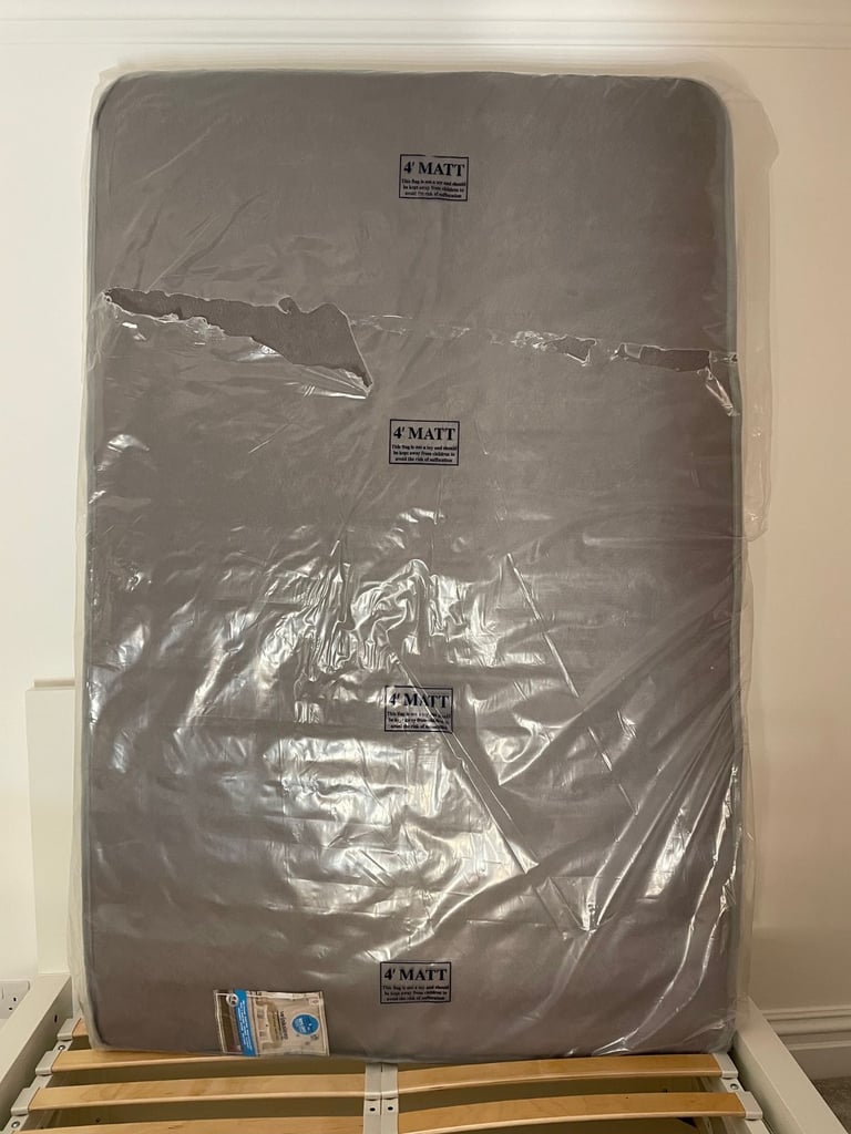 BEDZONLINE Matress 120cm / 4ft - Brand new in original packaging