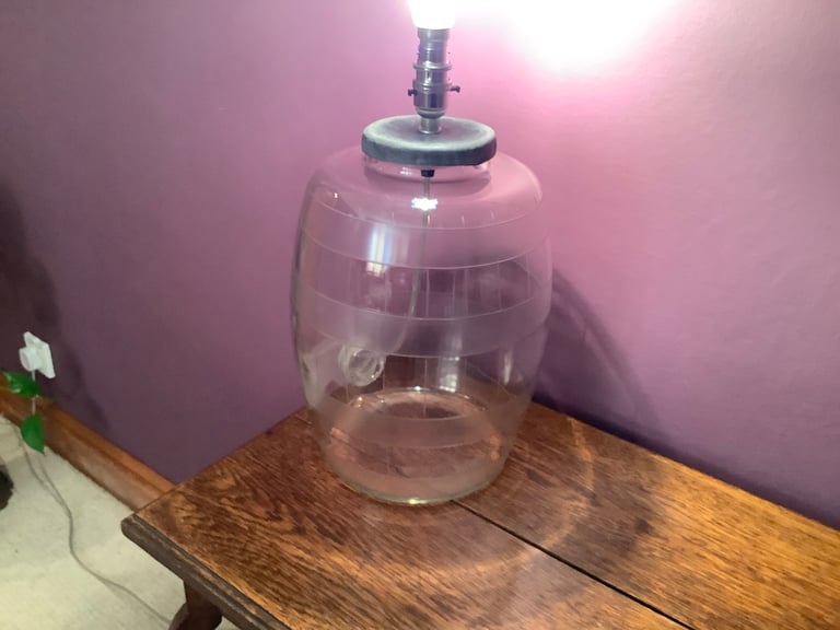 image for Vintage artisan lamp base.