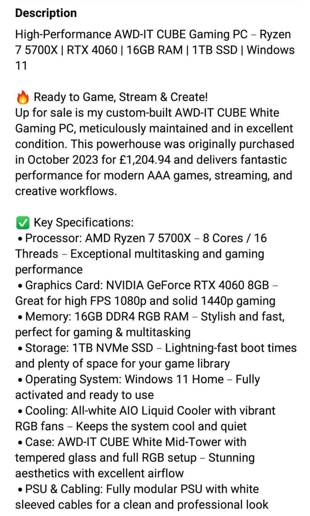 RGB High End Ryzen 7 Gaming PC 🖥️