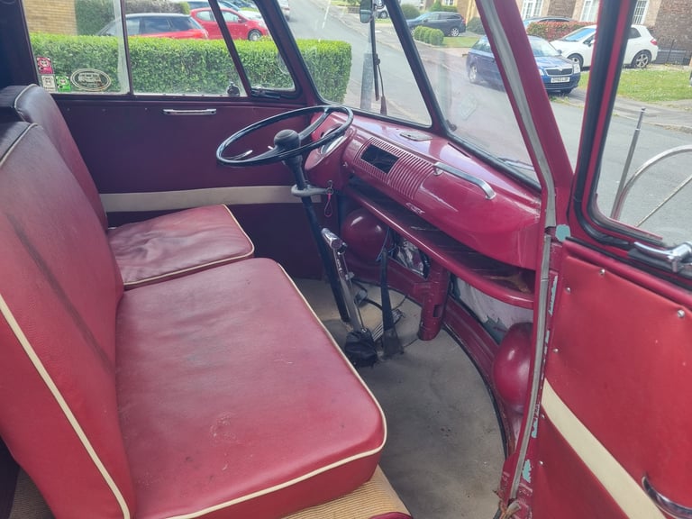 Vw split screen panel van 63