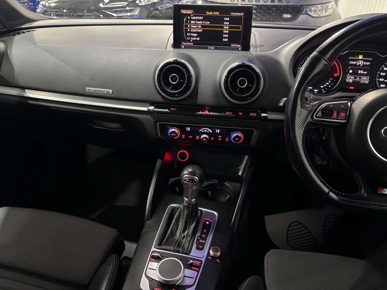 2016 Audi A3 2.0 A3 S Line Nav TDI Quattro Semi-Auto 4WD 4dr Saloon Diesel Automatic