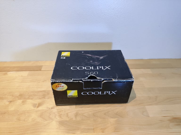 Nikon COOLPIX S60 - A Classic Compact Digital Camera with touch screen