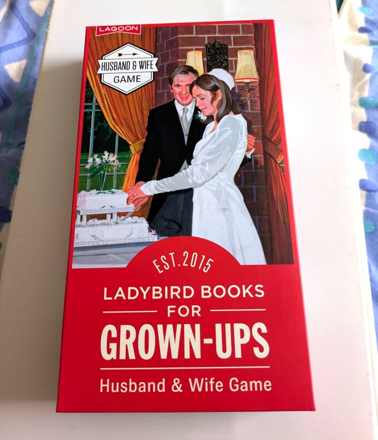 Brand new Ladybird books for grown up husband & wife game. £5