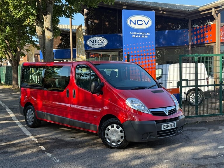 image for 2014 Vauxhall Vivaro COMBI CDTI 9 SEATER MINIBUS NO VAT Minibus Diesel Manual