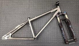 Global Titanium 26 inch mountain bike frame + fork FOX 36 fork + FSA 