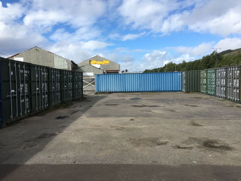 £35 A WEEK SELF-STORAGE secure 24-hr access: 20ft shipping containers, Fabian Way, SWANSEA