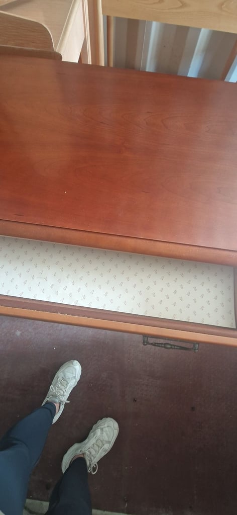 Vintage Solid Wood Sideboard - Brown - Good Condition