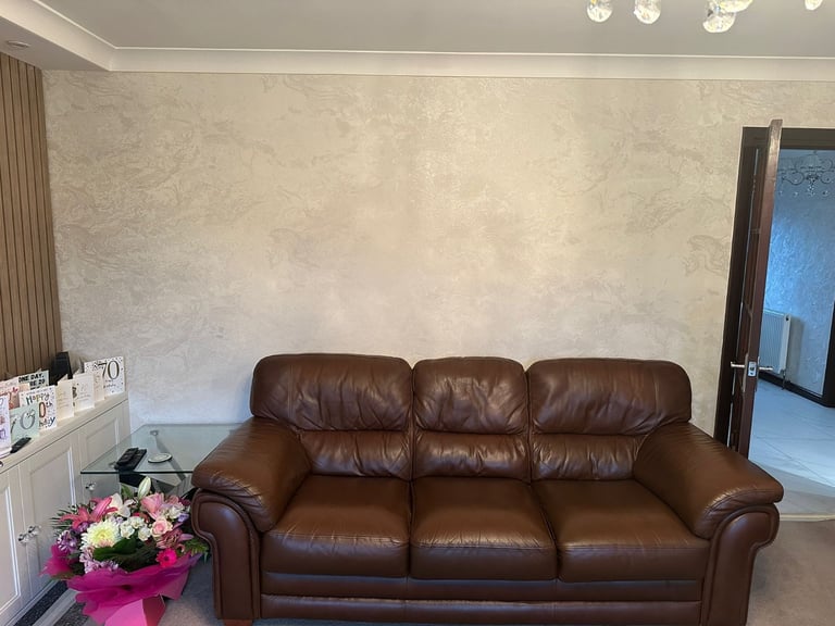 2 x 3 seater sofas 