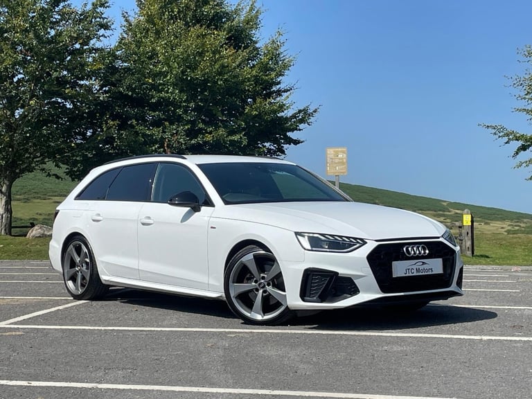 image for AUDI A4 AVANT 35 TDI Black Edition Estate Auto, white, diesel + great spec 2019