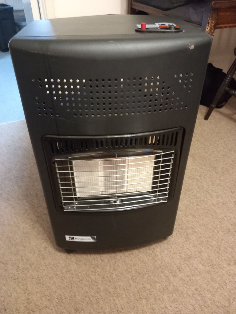 image for Kingavon BB-PG150 4.2kW Portable Gas Cabinet Heater and Botle with gas cylinder