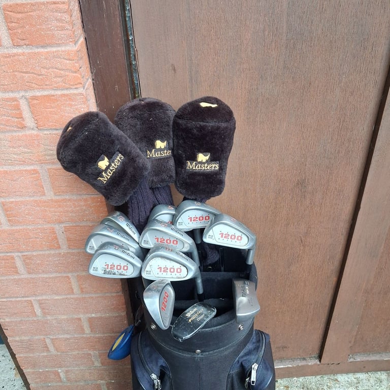 Full Set of Mens Golf Clubs - Wilson 1200 Gear Effect Mid Size 