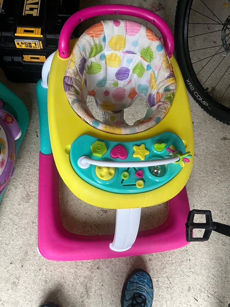 2 baby walkers barely used. FREE